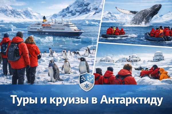 Туры в Антарктику: как устроены путешествия и круизы на самый удалённый континент Земли