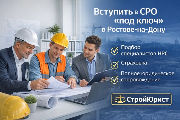 Вступить в СРО под ключ в Ростове-на-Дону: как проходит процедура и что важно учесть компании