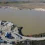 Sandy quarry Oktyabrsky on the left bank of the Oka